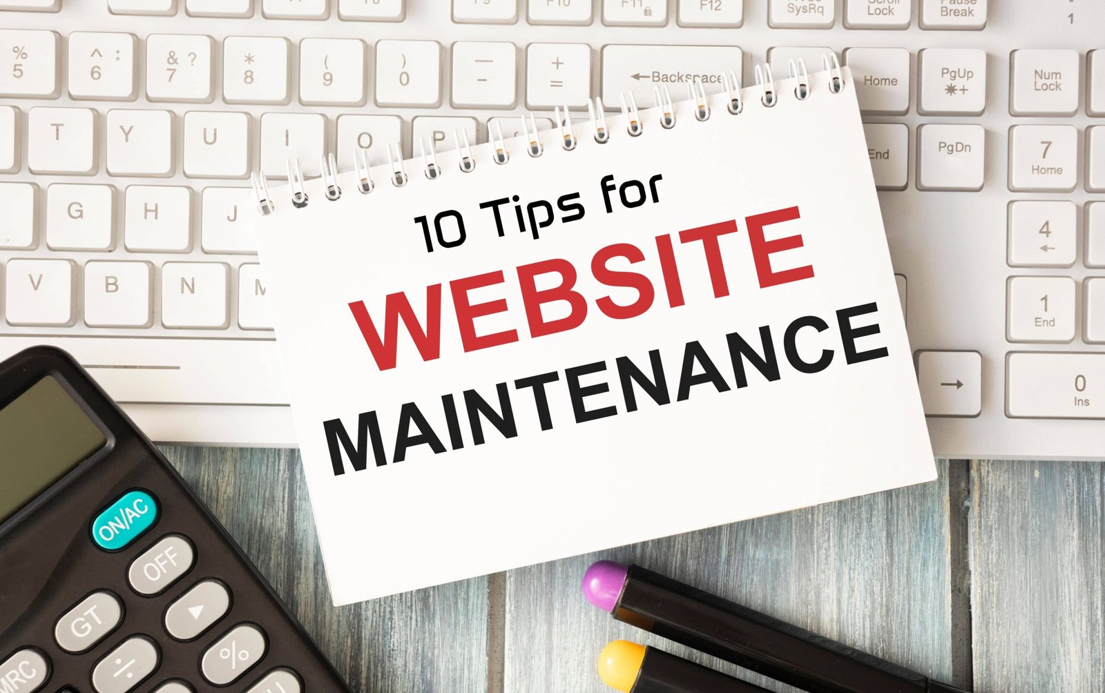 10 tips for website maintenance